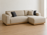 Sala Esquinera Kyoto (Love + Chaise) – Estilo Japandi / Nórdico
