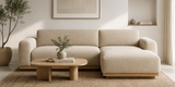 Sala Esquinera Kyoto (Love + Chaise) – Estilo Japandi / Nórdico