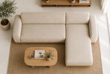 Sala Esquinera Kyoto (Love + Chaise) – Estilo Japandi / Nórdico