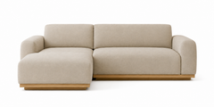 Sala Esquinera Kyoto (Love + Chaise) – Estilo Japandi / Nórdico