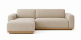 Sala Esquinera Kyoto (Love + Chaise) – Estilo Japandi / Nórdico