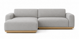 Sala Esquinera Kyoto (Love + Chaise) – Estilo Japandi / Nórdico