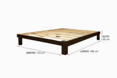 BASE RUSTICA VINTAGE COLOR CHOCOLATE
