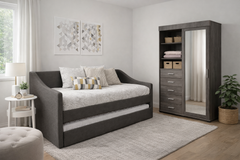 Cama Diamond sofá-cama con nido (Daybed)