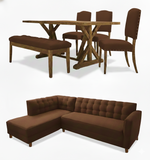 SET CAMBOYA (SALA + COMEDOR)