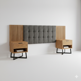 Recámara Zama 3 pzas (Cabecera + 2 Burós)