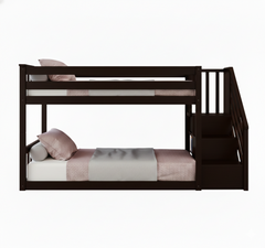 Litera MAX Twin de Madera Sólida - Ahorro de Espacio y Seguridad | Remates MX