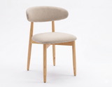 Comedor Redondo Pátzcuaro de Madera de Pino con 4 Sillas de diseñador