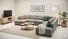 Sala VANCOUVER – Diseño vintage modular