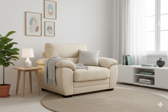 Sillón Individual Summer | Cómodo, Resistente y Tapizado a Elegir
