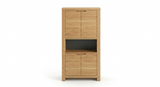 Librero Organizador Mérida de Madera con Puertas y Nicho