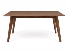 Comedor Vienna 4 sillones – Madera Tono Nogal y Sillones con Brazos