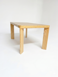 Comedor Japandi 6 Personas – Madera Natural + Tapizado Premiun
