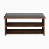 Banco Zapatero Tulum – Organizador de Calzado con Asiento Acojinado