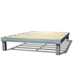 BASE RUSTICA COLOR GRIS VINTAGE - RematesMx mueblerias muebles