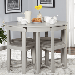 COMEDOR HARRISBURG REDONDO - RematesMx mueblerias muebles