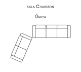 SALA CHARSTON - RematesMx mueblerias muebles