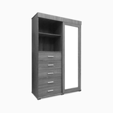 🪵 Ropero TERAN con Espejo Corredizo