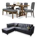 SET CAMBOYA (SALA + COMEDOR)